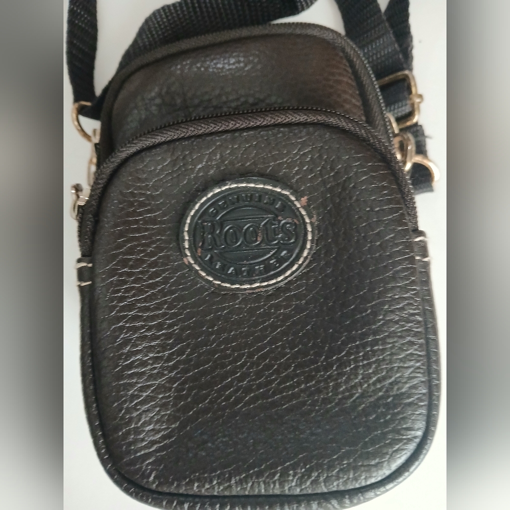Roots Leather Crossbody/Belt Bag
